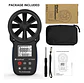 Anemómetro Medidor Velocidad Del Viento Holdpeak Hp-866b Pro - Miniatura 9