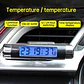 Termómetro y Reloj Digital para Vehículo Interior Luz Azul - Miniatura 9