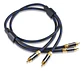 Cable Rca Estéreo 3 Metros Blindado Audio Hifi Receiver Sub - Miniatura 1