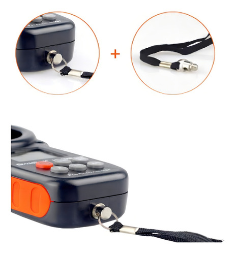 Anemómetro Y Termómetro Pro Bt-100 Medidor Velocidad Viento 6