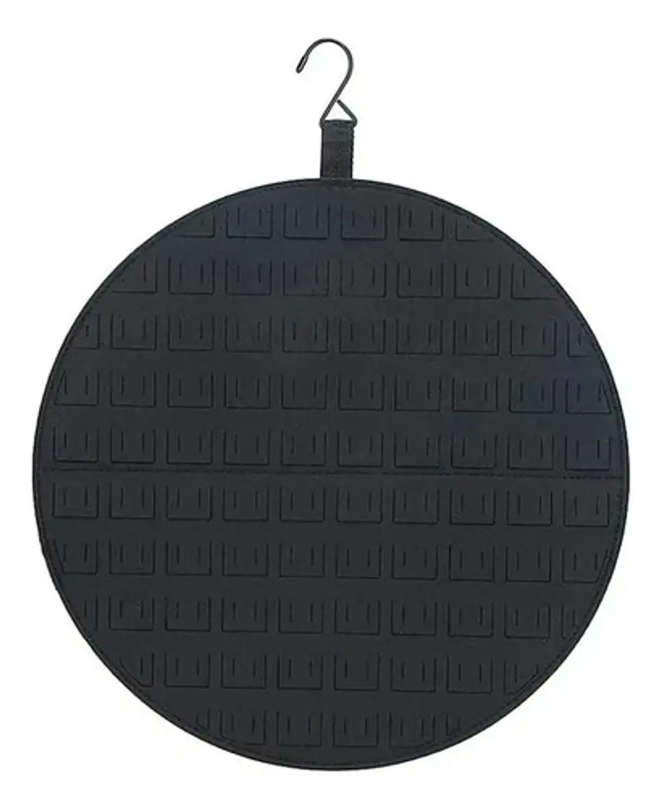 Organizador Para Pins Metalicos Exhibidor Circular Fieltro 1