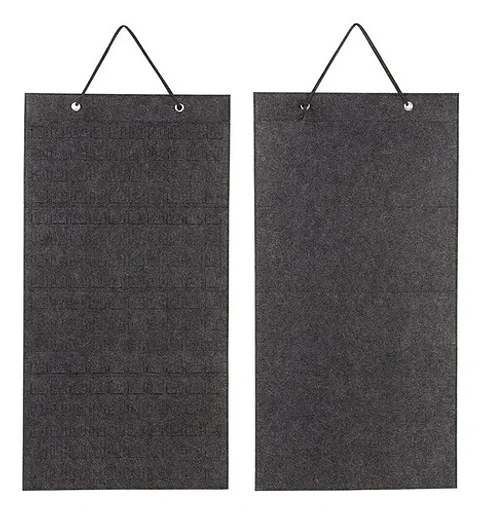 Organizador Exhibidor Para 96 Pins Broches Metalicos Negro