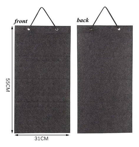 Organizador Exhibidor Para 96 Pins Broches Metalicos Negro 2