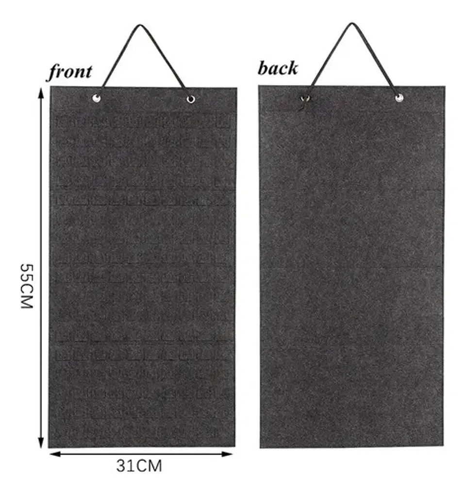Organizador Exhibidor para 96 Pins Broches Metalicos Negro 2