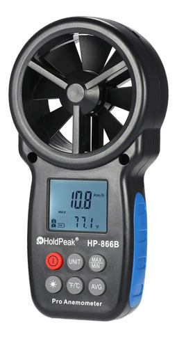 Anemómetro Medidor Velocidad Del Viento Holdpeak Hp-866b Pro 1