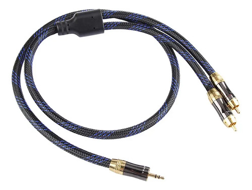 Cable 3.5mm A Rca Estéreo 2m Blindado Audio Hifi 200cm 1