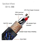 Cable 3.5mm a RCA Estéreo 2m Blindado Audio Hifi 200cm - Miniatura 5