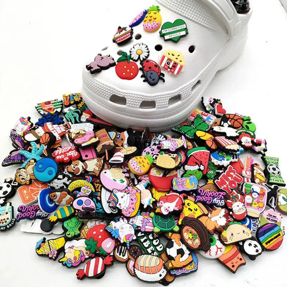 Pack 50 Charms Compatibles con Crocs Sorpresa Aleatorios 8
