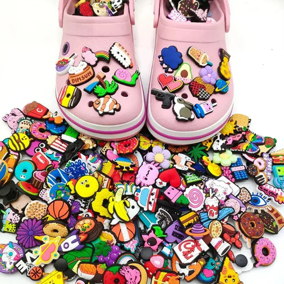 Pack 50 Charms Compatibles con Crocs Sorpresa Aleatorios 9