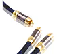 Cable RCA para Subwoofer en Y Blindado 5 Metros Audio HIFI - Miniatura 2