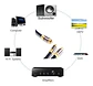 Cable RCA para Subwoofer en Y Blindado 5 Metros Audio HIFI - Miniatura 5