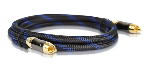 Cable RCA para Subwoofer de 2 Metros Blindado Audio HIFI 2m 1