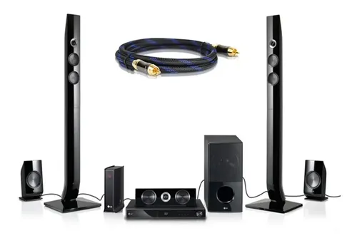Cable RCA para Subwoofer de 2 Metros Blindado Audio HIFI 2m 6