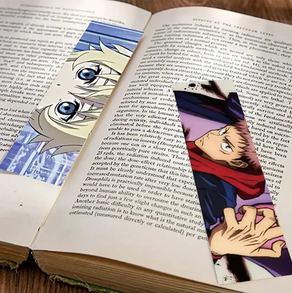 Set 30 Marcador de Página Rostros Ojos Personajes de Anime 3