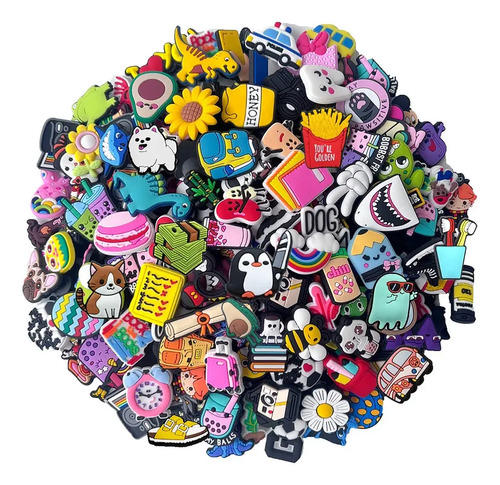 Pack 25 Charms Compatibles Con Crocs Sorpresa Aleatorios 3
