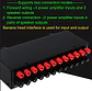 Conmutador Selector de Parlantes y Amplificador 2x4 Switch Hifi - Miniatura 7