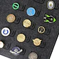 Organizador para Pins Metalicos Exhibidor Fieltro Tipo Libro - Miniatura 4