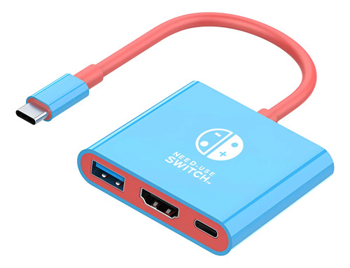 Hub Dock Usb C A Hdmi Compatible Con Nintendo Switch 4k 2k 1