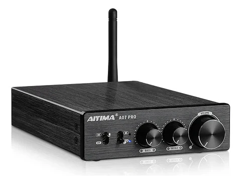 Amplificador De Audio Aiyima A07 Pro Hifi Bluetooth 36v/6a