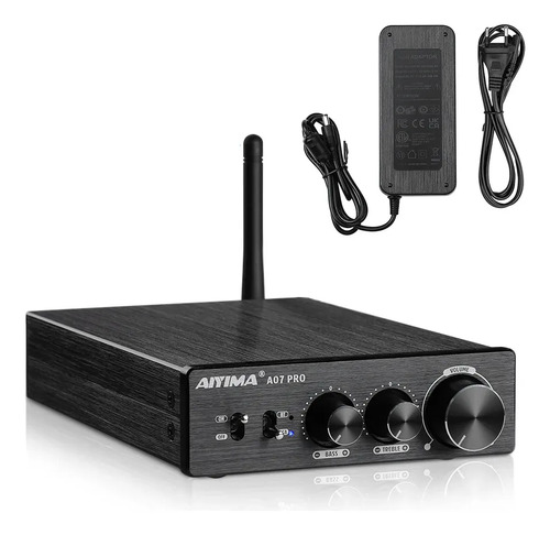 Amplificador De Audio Aiyima A07 Pro Hifi Bluetooth 300wx2 1