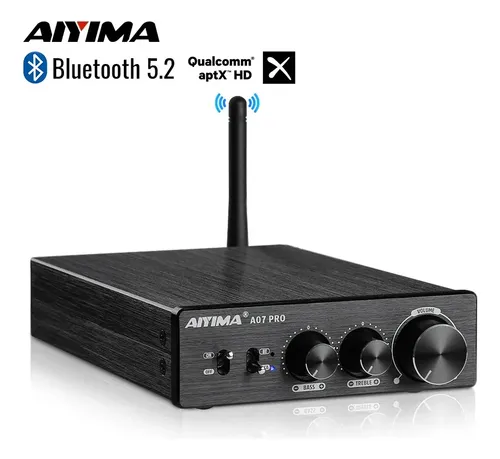 Amplificador De Audio Aiyima A07 Pro Hifi Bluetooth 300wx2 2