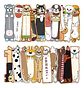 Set 30 Marcador De Página Libros Razas De Perros Perritos - Miniatura 2