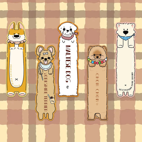 Set 30 Marcador De Página Libros Razas De Perros Perritos 3