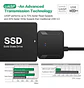 Adaptador USB 3.0 a Sata Disco Duro SSD 2.5 y 3.5 con Fuente - Miniatura 5