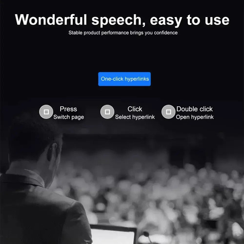 Presentador Diapositivas Puntero Láser Pen Slide Rosado Ppt 5