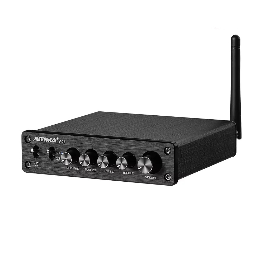 Amplificador de Sonido Aiyima A03 2.1 Bt 50wx2 + 100w Hifi 1
