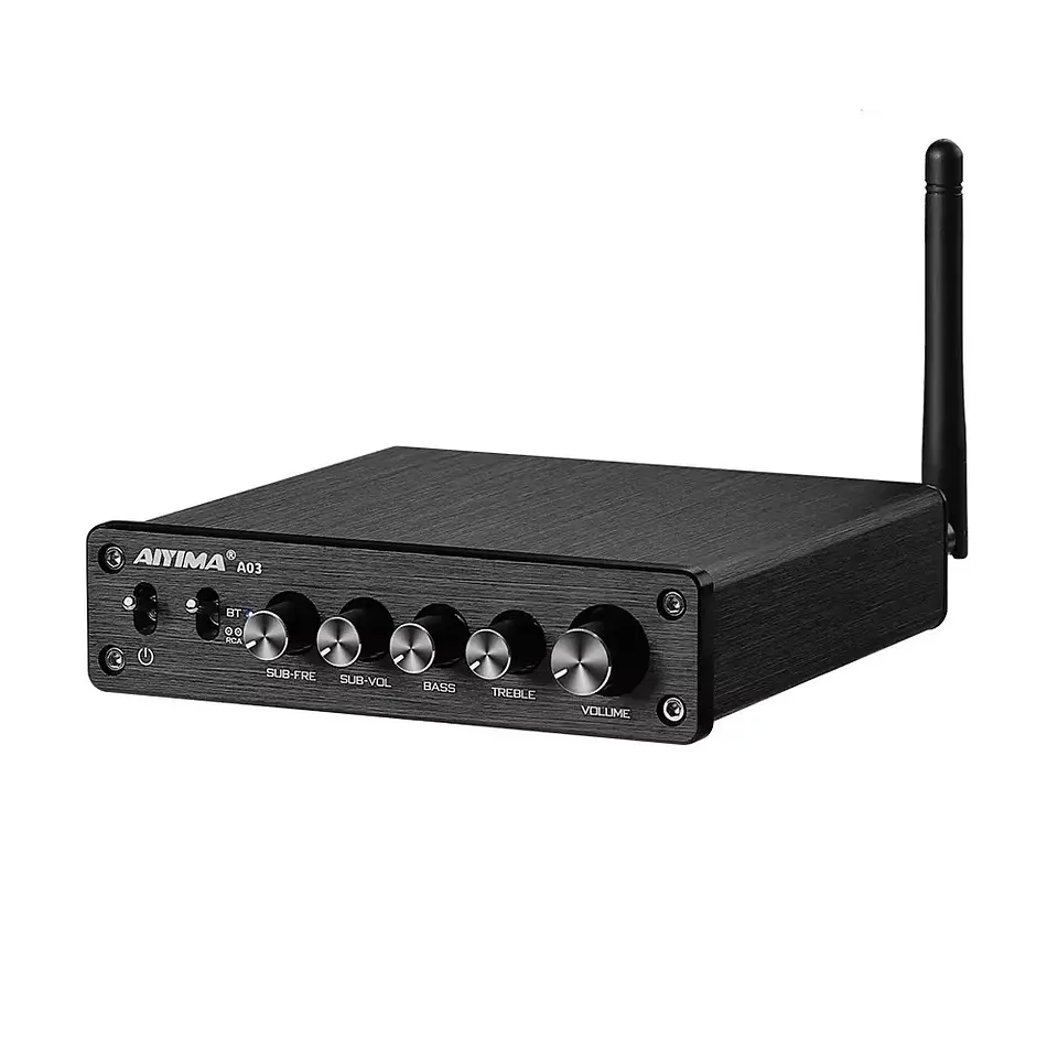Amplificador de Sonido Aiyima A03 2.1 Bt 50wx2 + 100w Hifi 1