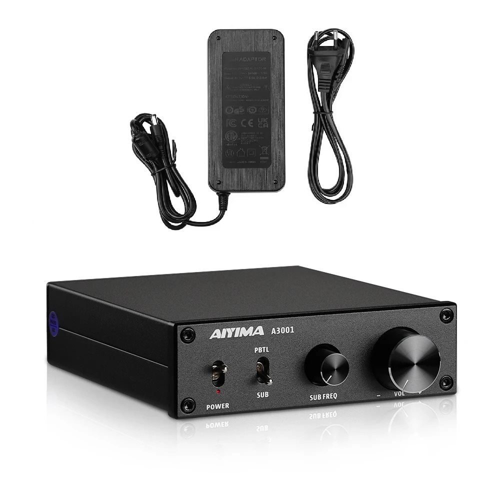 Amplificador Aiyima A3001 para Subwoofer 300W HIFI 1