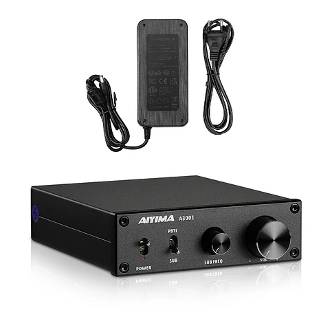 Amplificador Aiyima A3001 para Subwoofer 300W HIFI