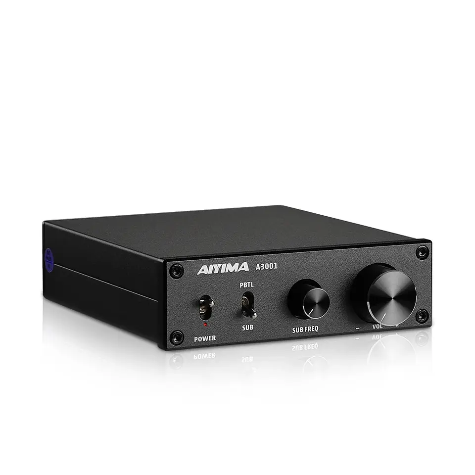 Amplificador Aiyima A3001 para Subwoofer 300W HIFI 3