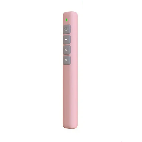 Presentador de Diapositivas Puntero Láser Pen Slide Rosado PPT