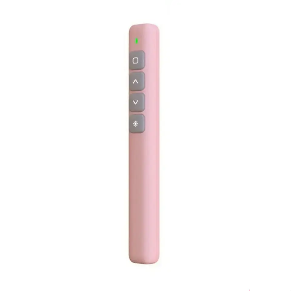 Presentador de Diapositivas Puntero Láser Rosado 1