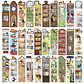 Set 30 Piezas Marcador de Página Libro Gatitos Divertidos Tiernos - Miniatura 1