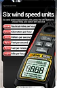 Anemómetro y Termómetro Digital ANENG GN302 Velocidad del Viento - Miniatura 5