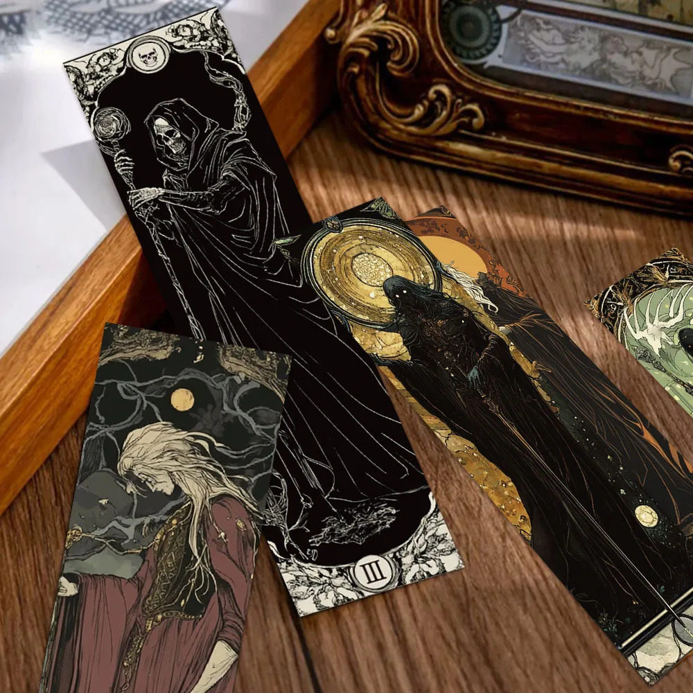 Set 30 Marcador de Página Estilo Gótico Oscuro Magia 3