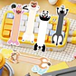 Set 30 Marcador de Página Dibujos Animales Divertidos Niños - Miniatura 6