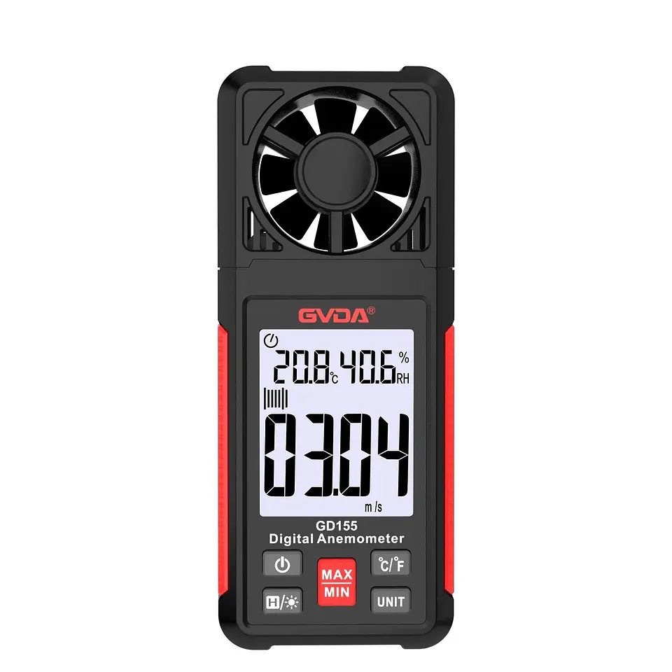 Anemómetro Termómetro Digital GVDA GD155 Velocidad Viento 1