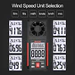 Anemómetro Termómetro Digital GVDA GD155 Velocidad Viento - Miniatura 5