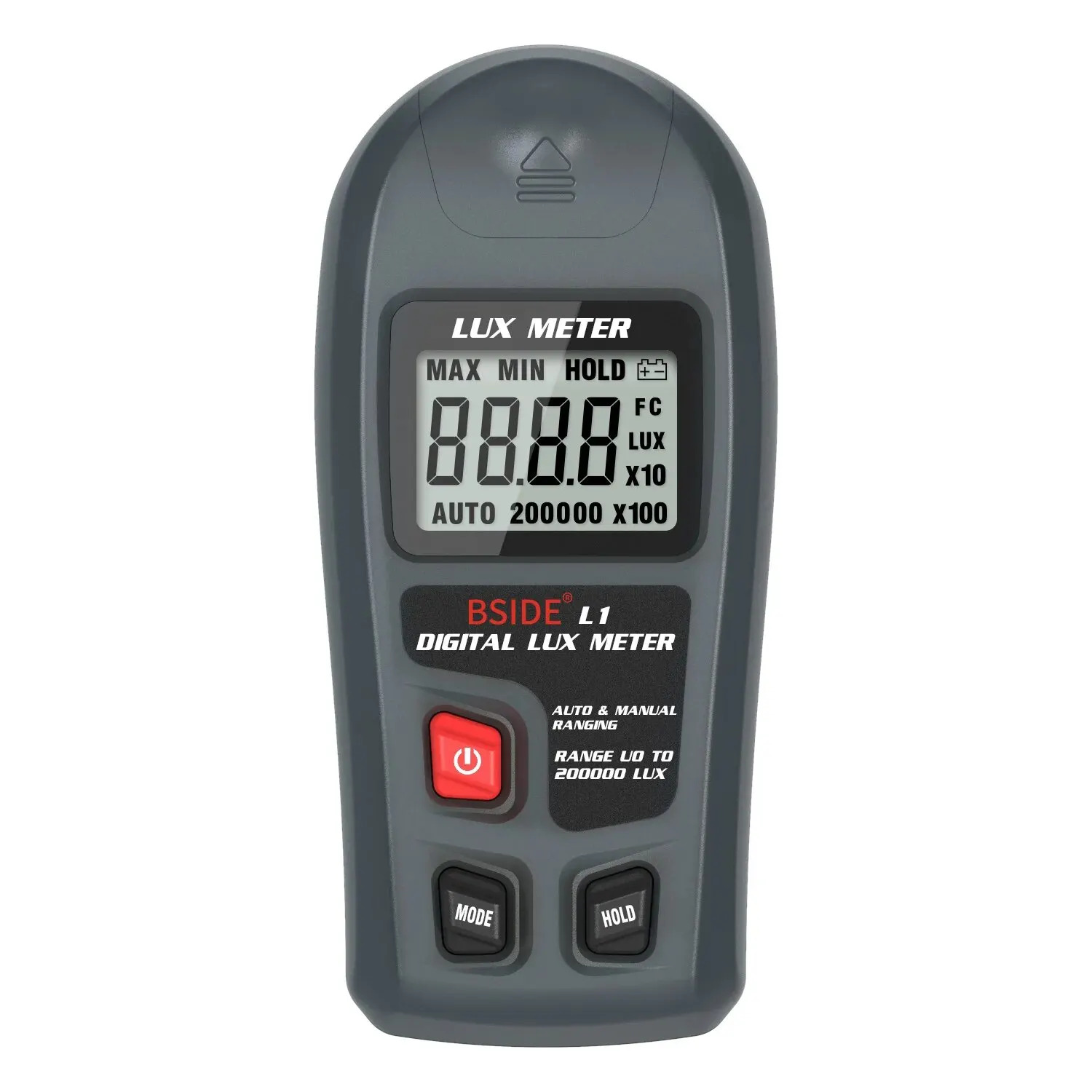 Luxómetro Digital Medidor de Luz BSIDE L1 200000 Lux 1