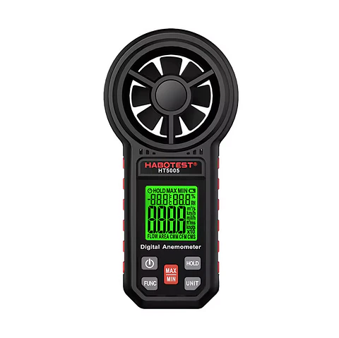 Anemómetro y Termómetro Digital Habotest Ht5005 Velocidad Viento