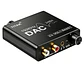 Conversor de Audio DAC Titak Óptico a RCA Control Vol y Bass - Miniatura 1