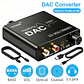 Conversor de Audio DAC Titak Óptico a RCA Control Vol y Bass - Miniatura 4