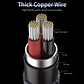 Cable Auxiliar Essager 3.5mm 5m Extensión Estéreo Gris - Miniatura 7