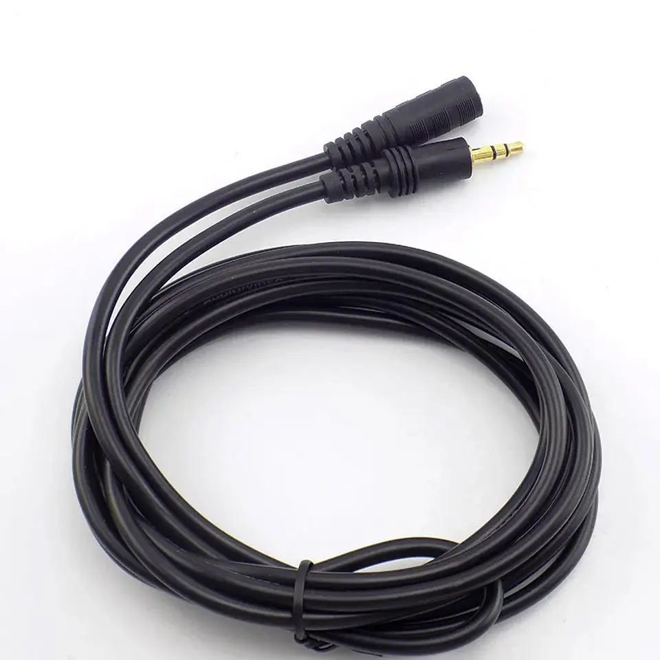 Cable Extension 5 metros Audifonos 3.5mm Macho a Hembra 4