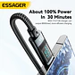 Cable Essager USB a USB-C 100W Carga Rápida con Pantalla 7A - Miniatura 3