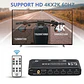 Matriz Switch HDMI 4x2 4K 60Hz HDR Extractor Audio ARC eARC - Miniatura 5
